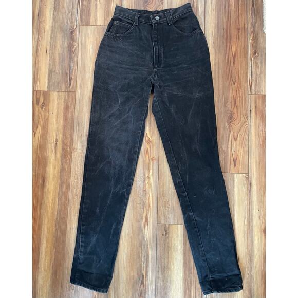 Vintage 90s High Waisted Jeans -size 26 TALL - Picture 2 of 6